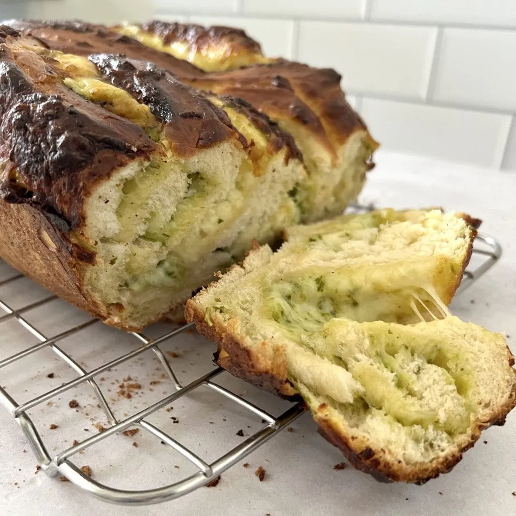 Cheese and Pesto Twist Bread, step 20